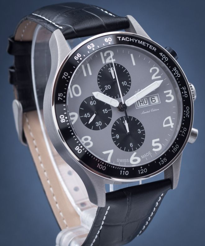Adriatica 1963 Limited Edition Chronograph Automatic Valjoux Men's Watch A1963.4227A