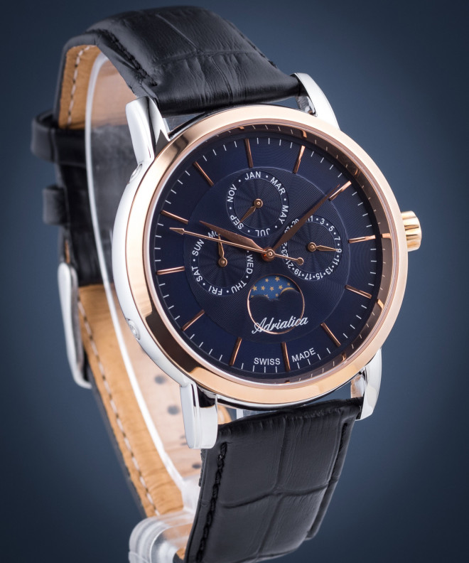 Adriatica Moonphase Men's Watch A8134.R215QF