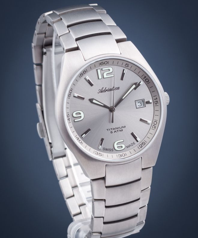 Adriatica Titanium Men's Watch A1069.4157Q