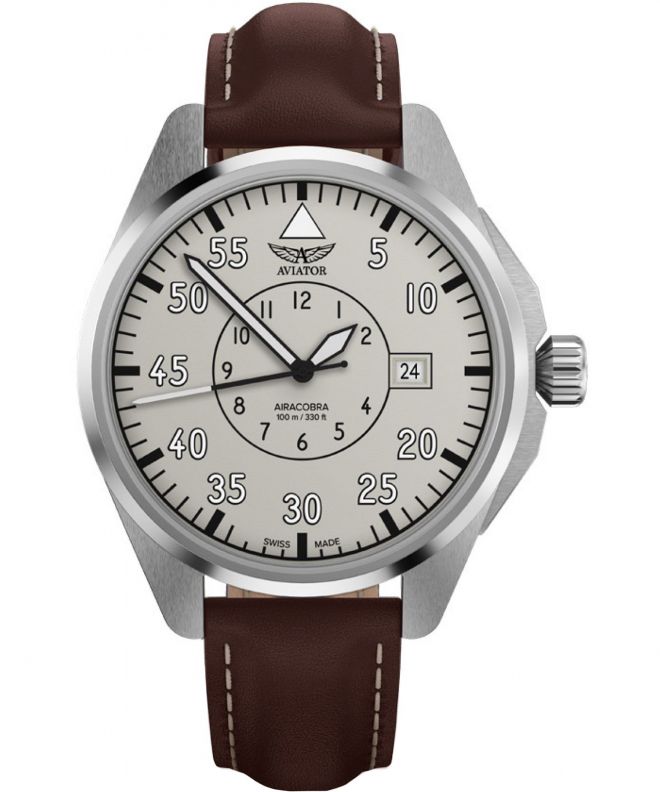 Aviator Airacobra 43 Heritage Automatic watch V.3.39.0.342.0