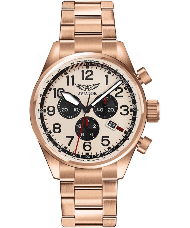 Aviator Airacobra P45 Chronograph watch V.2.25.2.173.5
