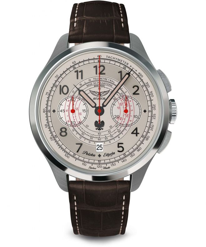 Aviator Heritage Chronograph Trimeter Limited Edition gents watch V.4.40.0.351.4 PL