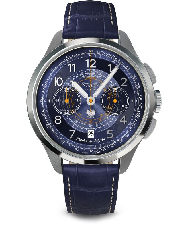 Aviator Heritage Chronograph Trimeter Limited Edition gents watch V.4.40.0.352.4 PL