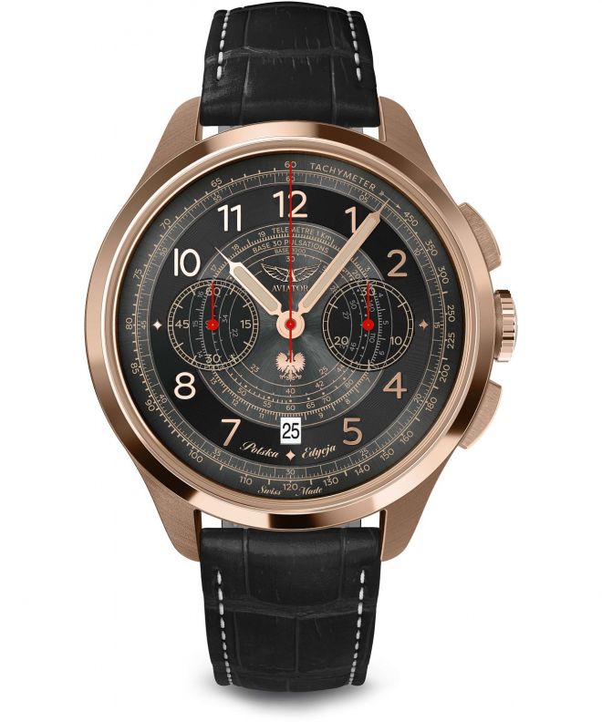 Aviator Heritage Chronograph Trimeter Limited Edition gents watch V.4.40.2.353.4 PL