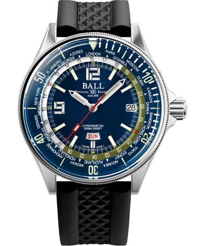 Ball Engineer Master II Diver Worldtime Automatic Men's Watch