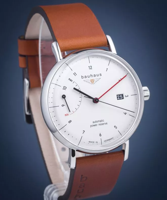 Bauhaus 2160-1 - Automatic Power Reserve Watch •