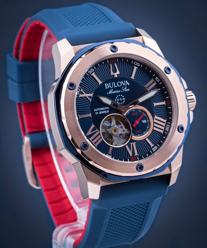 Bulova 98A227 - Marine Star Automatic Watch • Watchard.com