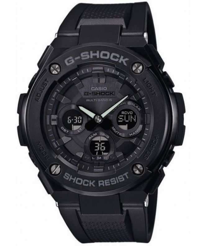G-SHOCK Tough Solar Waveceptor gents watch GST-W300G-1A1ER