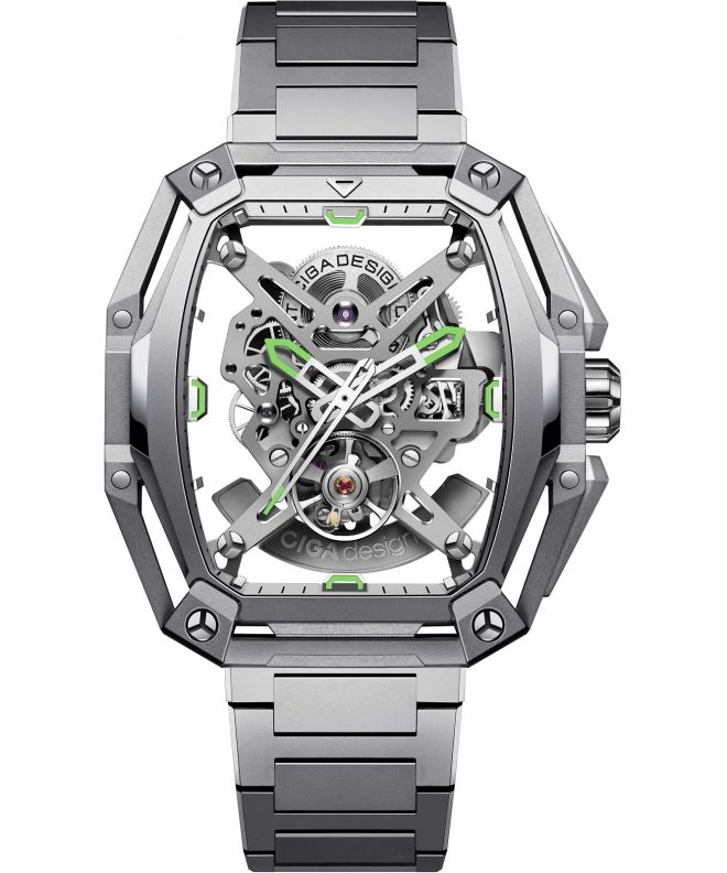 Ciga Design Z Series Hunter Skeleton Automatic watch Z035-SS01-W1S