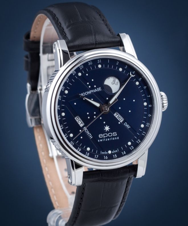 Epos Oeuvre d'Art Verso Skeleton Limited Edition Men's Watch 3439.322.20.16.25