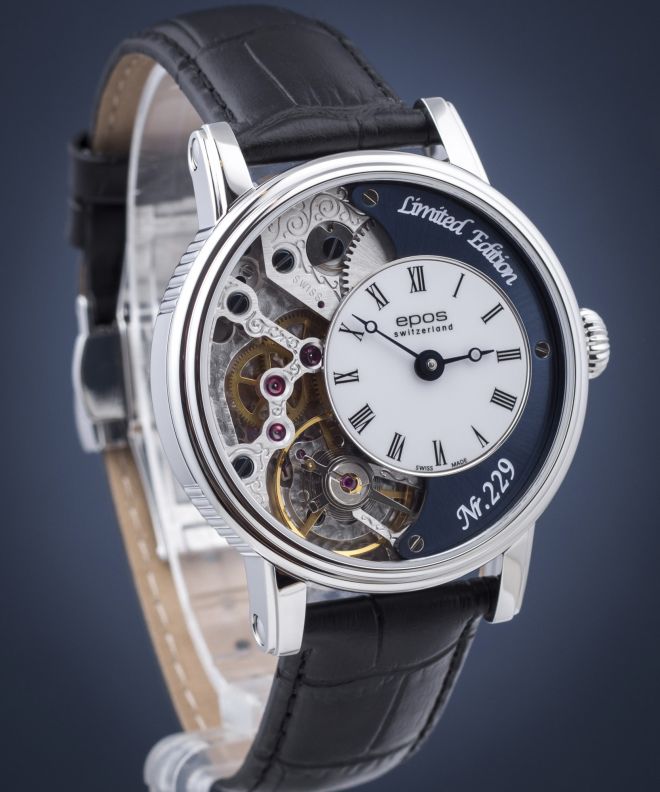 Epos Oeuvre d'Art Verso II Skeleton Limited Edition Men's Watch 3435.313.20.26.25