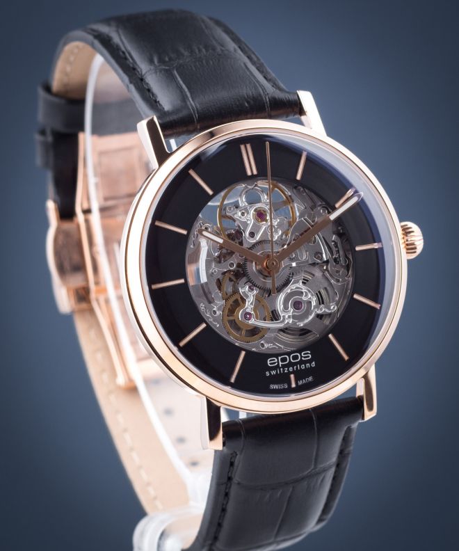 Epos Originale Skeleton Automatic Men's Watch 3437.135.24.15.25