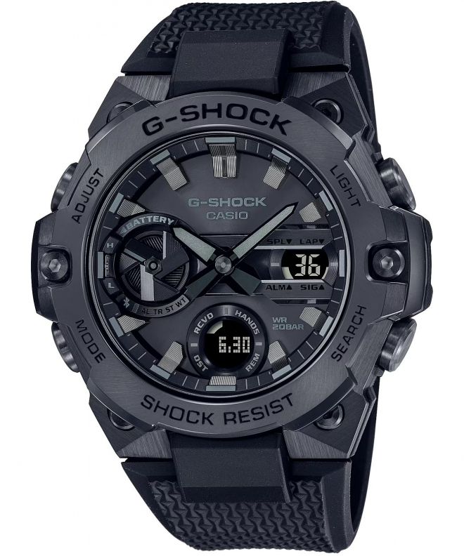 Casio G-Shock G-Steel Carbon Core Guard Bluetooth gents watch GST-B400BB-1AER