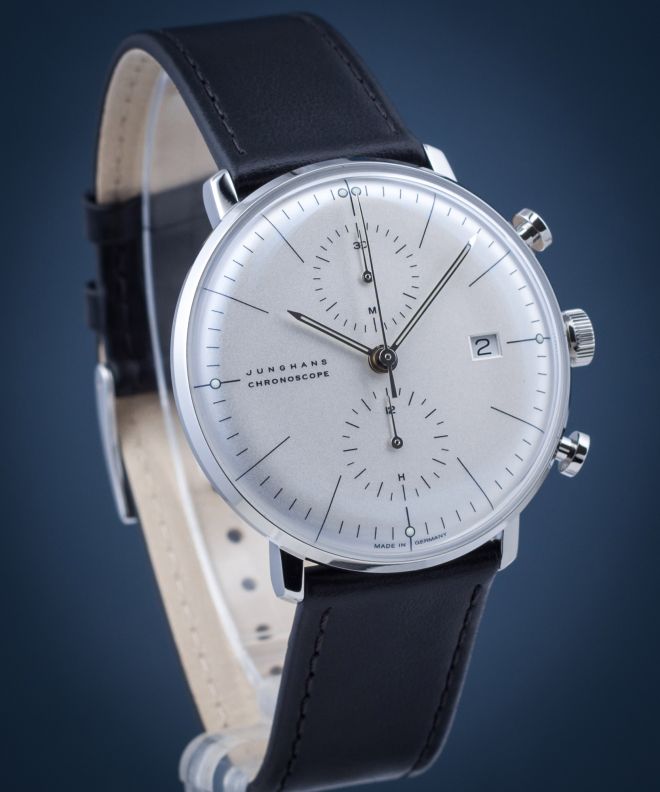 Junghans max bill Chronoscope Automatic Men's Watch 027/4600.02