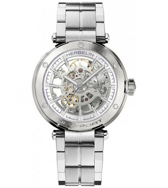 Herbelin Newport Skeleton Automatic watch