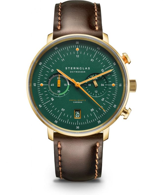 Sternglas Hamburg Ed Vintage Chronograph watch S01-HCV22-BR01