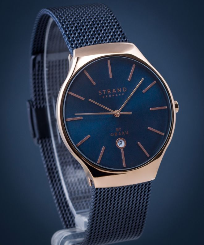 Strand by Obaku Caspian watch S701GDVLML