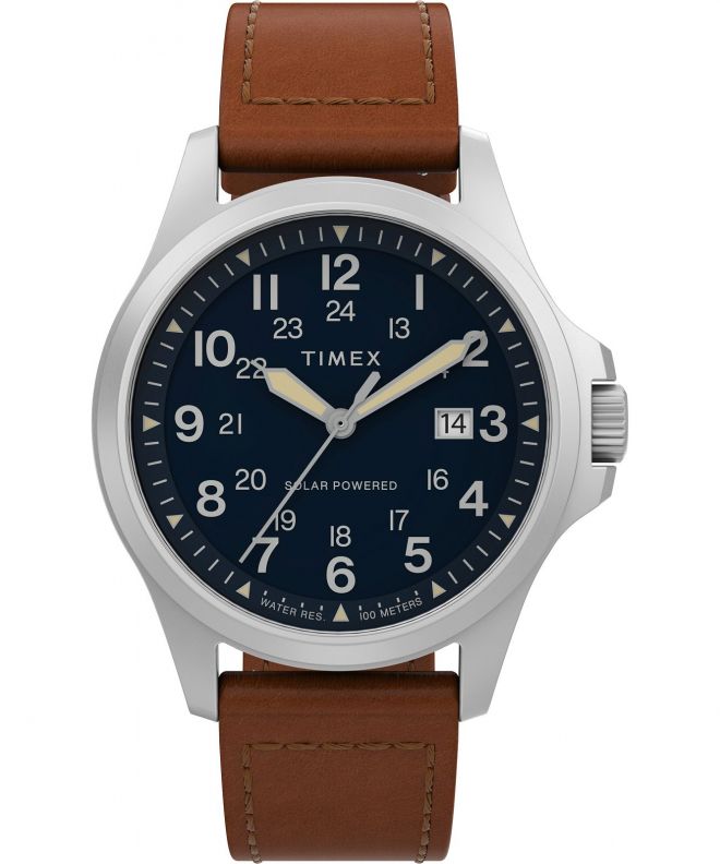 omdraaien maagd wazig Timex Expedition® Sierra 40mm Leather Strap Watch