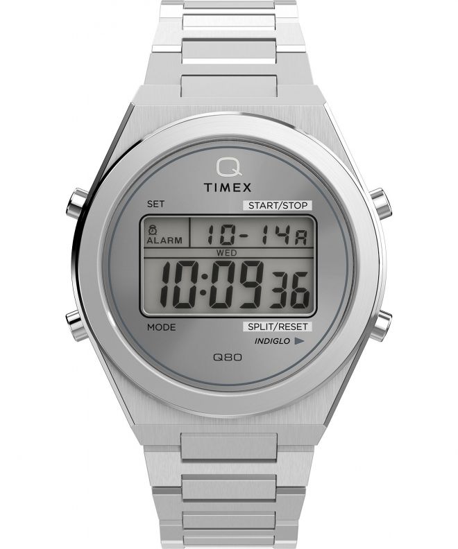 Timex Q Timex® Q80 Continental 39Mm Stainless Steel Bracelet watch TW2Y09800