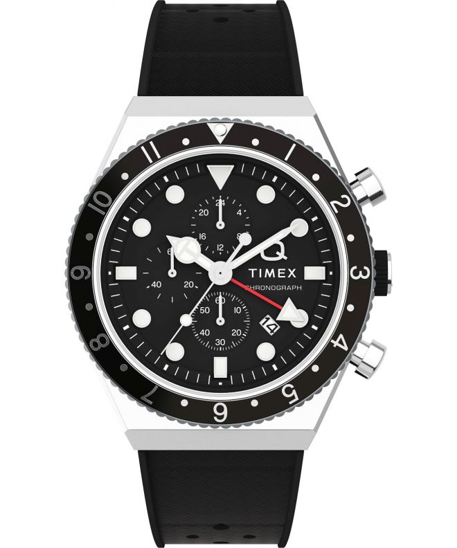 Timex Timex Q Three Time Zone Chronograph watch TW2V70000