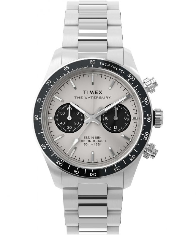 Timex Waterbury Heritage Chronograph watch TW2Y19200