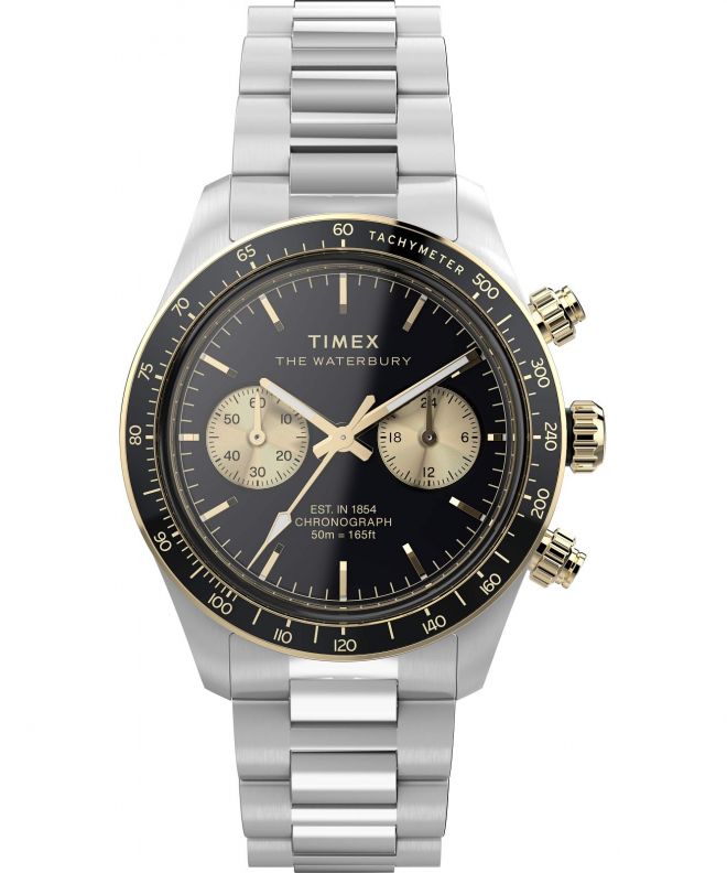 Timex Waterbury Heritage Chronograph watch TW2Y24000