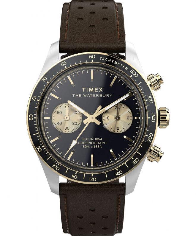 Timex Waterbury Heritage Chronograph watch TW2Y24100