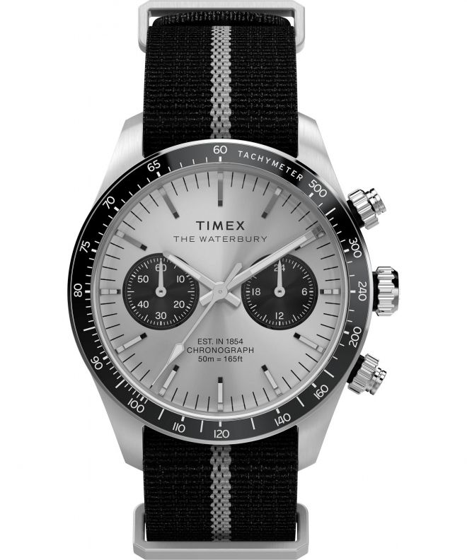 Timex Waterbury Heritage Chronograph watch TW2Y35500