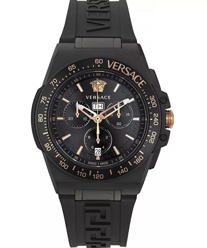 Versace VE7H00323 - Greca Extreme Chrono Watch •