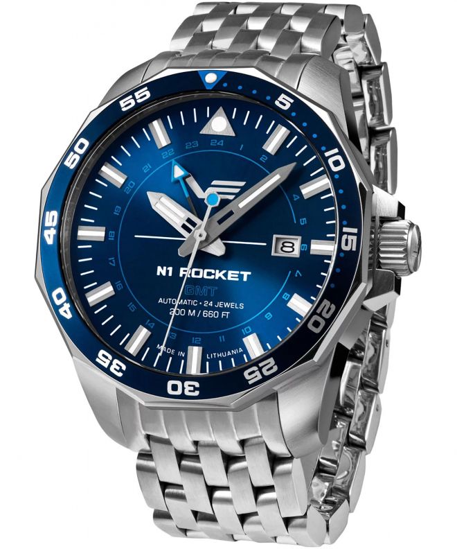 Vostok Europe Rocket N-1 Automatic GMT Limited Edition watch NH34-225A712B