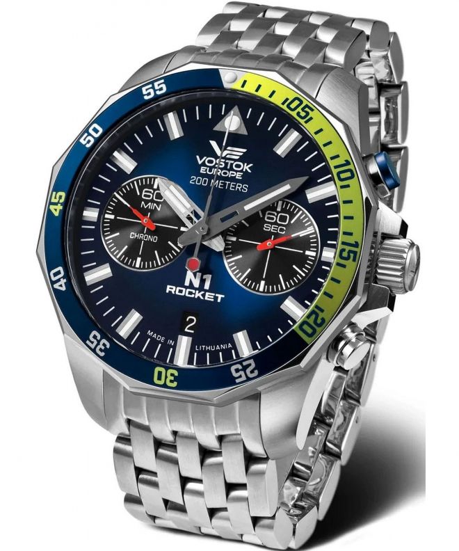 Vostok Europe Rocket N-1 Chrono Limited Edition watch 6S21-225A708B