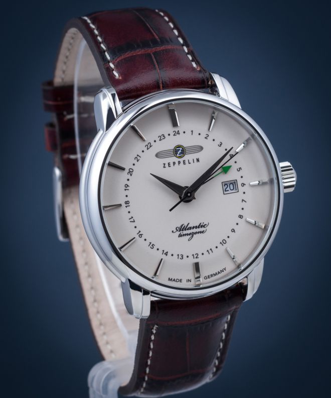 Zeppelin Atlantic Timezone Men's Watch 8442-5