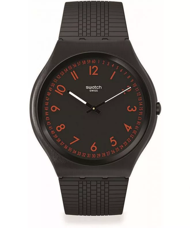 arbejde pause Frivillig Swatch SS07B106 - Skin Irony Brushed Red Watch • Watchard.com