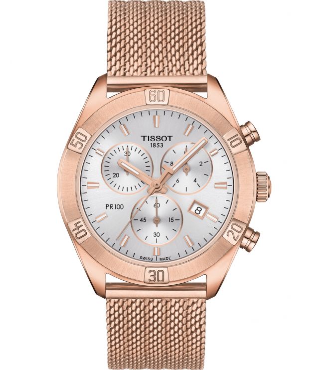 Tissot PR 100 Sport Chic Chronograph Ladies Watch