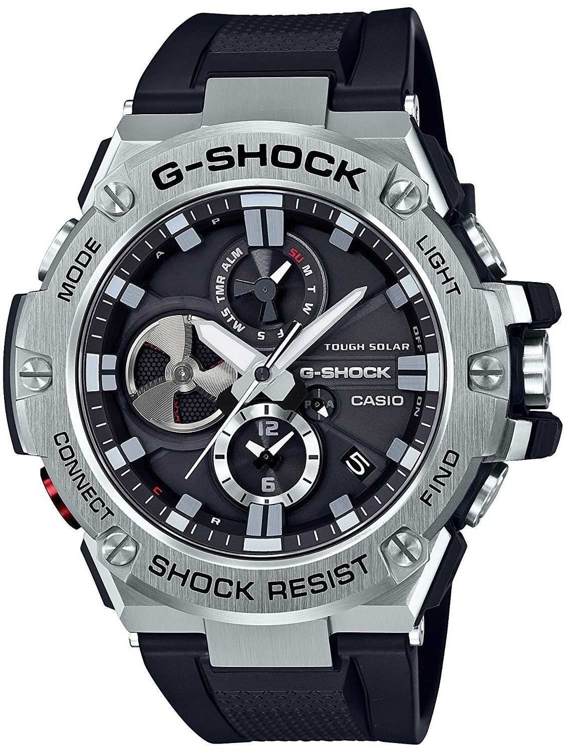 G-SHOCK GST-B100-1AER - Casio G-Steel Solar Bluetooth watch
