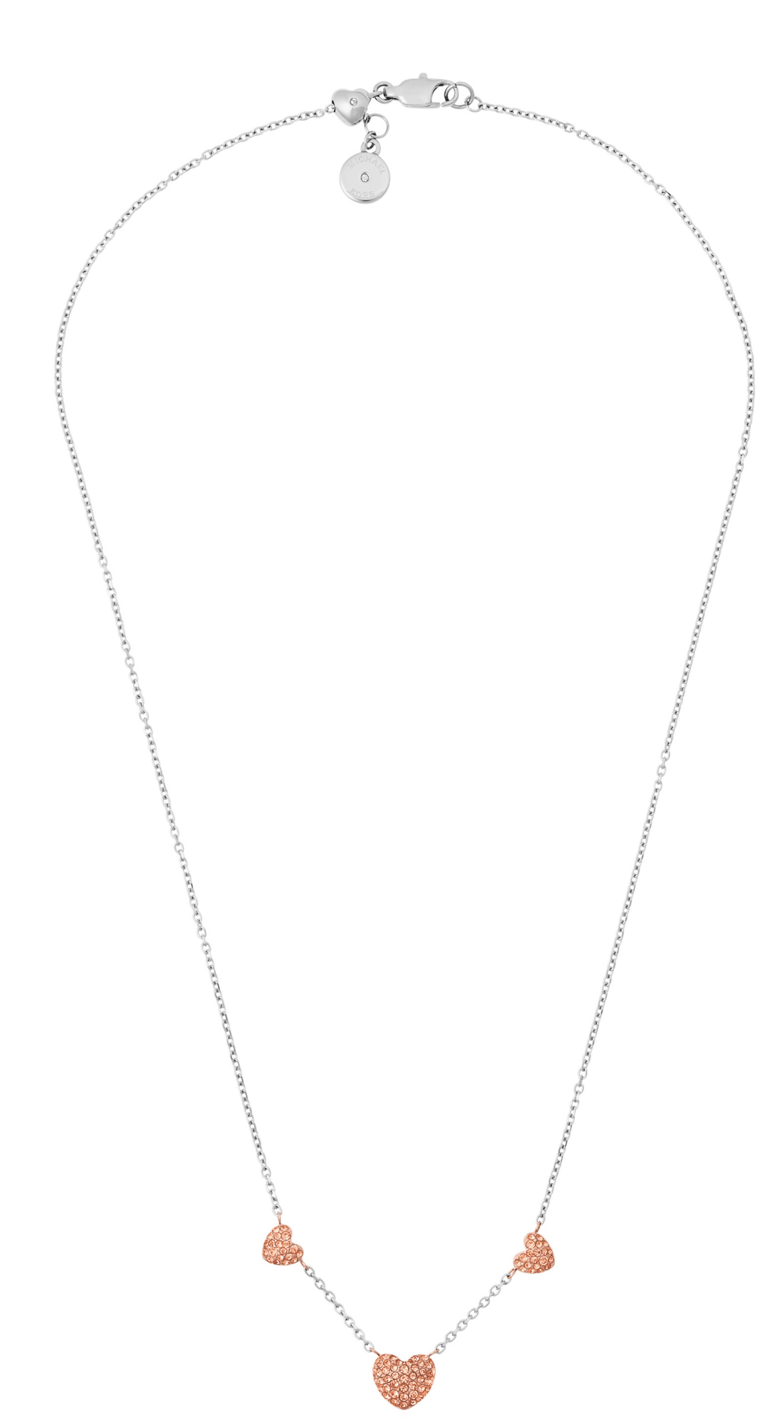 Michael Kors Women's Stainless Steel Layered Necklace with Crystal Accents,  Stainless Steel : Amazon.ca: Clothing, Shoes & Accessories