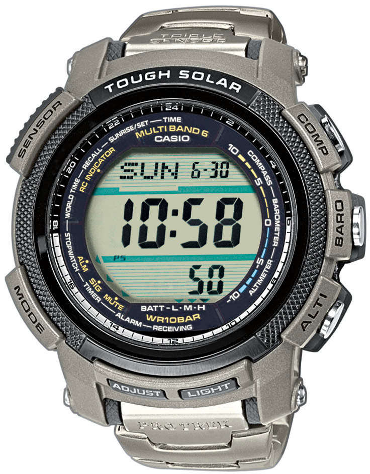 Protrek PRW-2000T-7ER - Casio Titanium Watch • Watchard.com