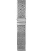 Zeppelin Silver Mesh watch band