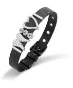 Pierre Ricaud Black Bracelet