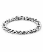 Daniel Wellington Ellipse Cuban Chain Silver bracelet