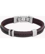 Fossil Leather Essentials bracelet