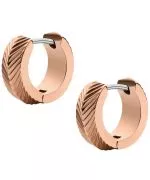 Fossil Harlow Linear Texture earrings