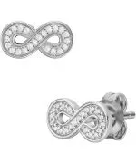 Fossil Infinity Sterling earrings