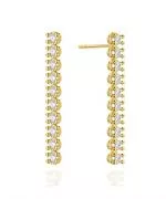 Bonore - Gold 585 - Diamond earrings