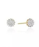 Bonore - Gold 585 - Diamond earrings