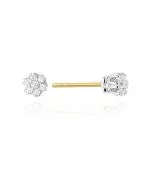Bonore - Gold 585 - Diamond earrings