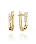 Bonore - Gold 585 - Diamond earrings
