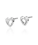 Bonore - White Gold 585 - Diamond 0,0086 ct earrings