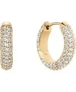 Daniel Wellington Pavé Crystal Pendant Gold earrings