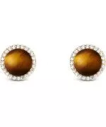 Daniel Wellington Audrey Tiger Eye Gold earrings